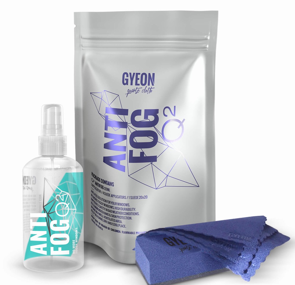BỘ DUNG DỊCH PHỦ CERAMIC CHỐNG ĐỌNG SƯƠNG GYEON Q² AntiFog 120 ml