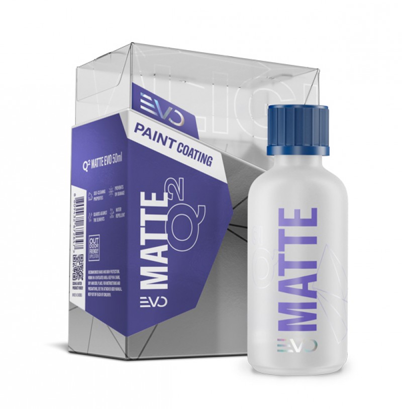 BỘ DUNG DỊCH PHỦ CERAMIC SƠN MỜ GYEON Q² Matte EVO Light box 50 ml