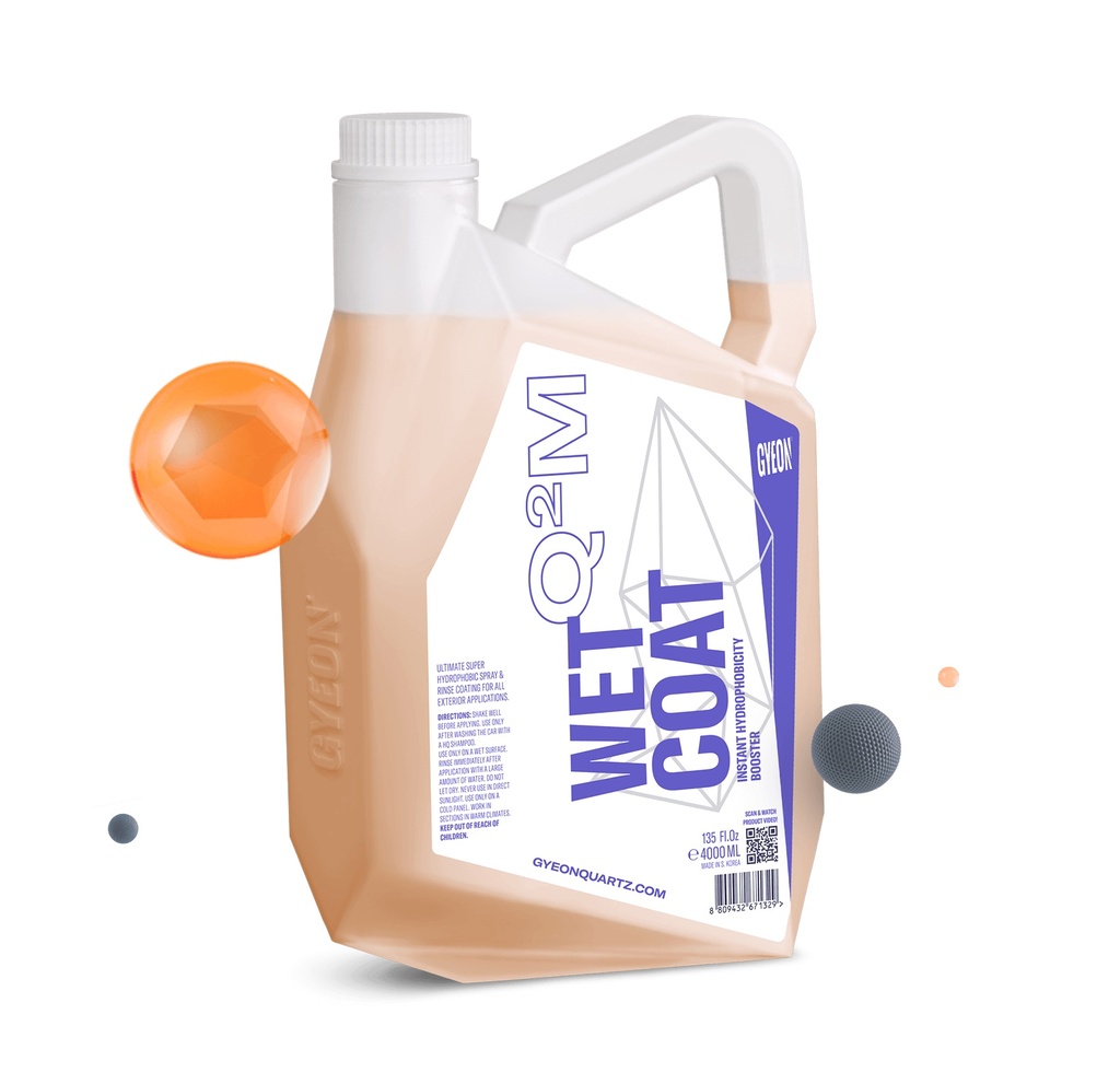 DUNG DỊCH BẢO DƯỠNG CERAMIC GYEON Q²M WetCoat 4000 ml
