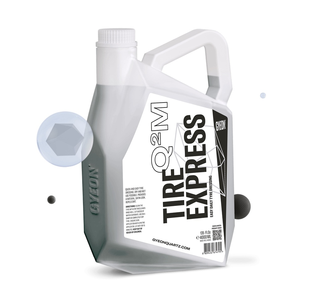 DUNG DỊCH BẢO DƯỠNG LỐP XE GYEON Q²M Tire Express 4000 ml