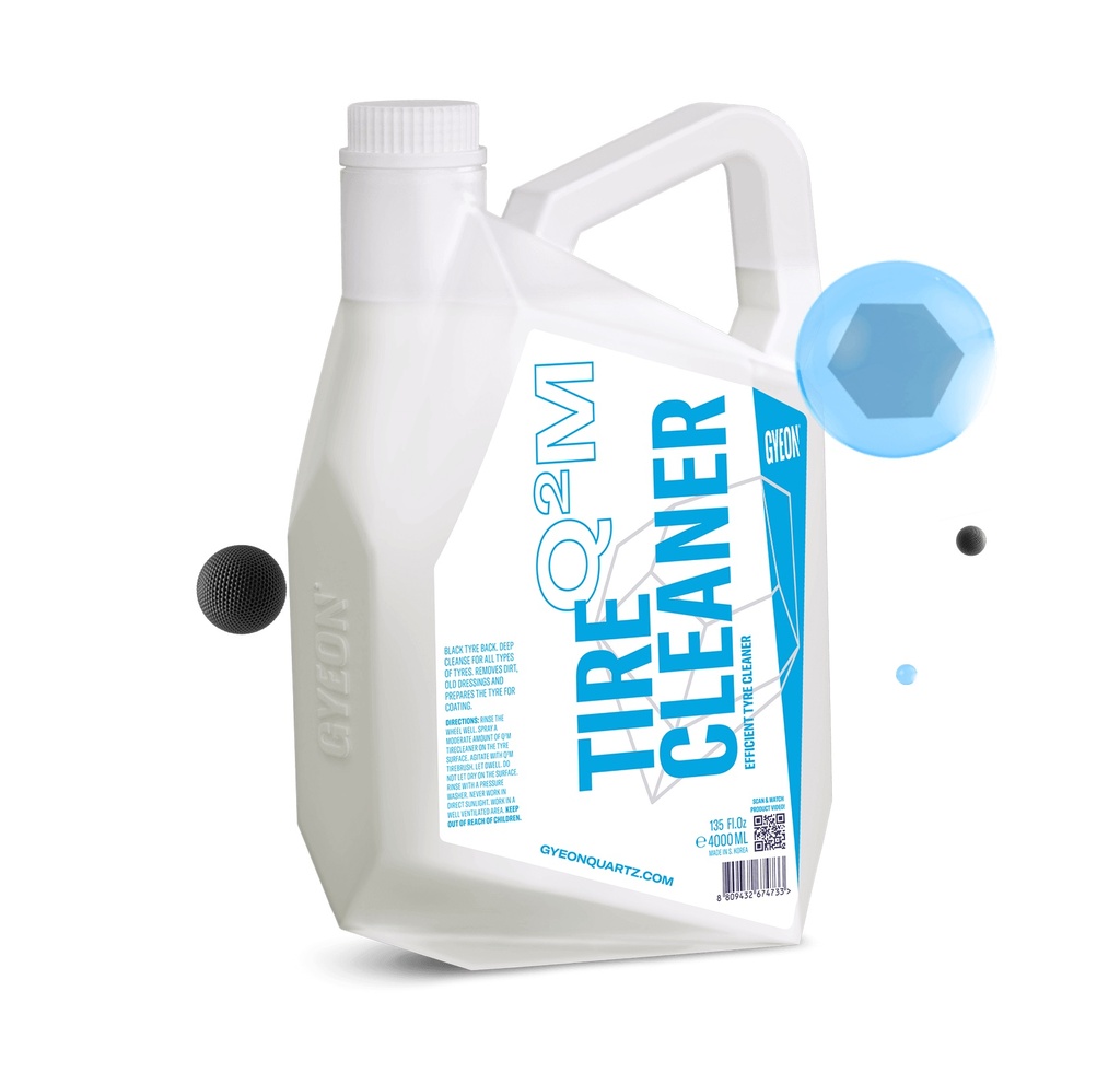 DUNG DỊCH LÀM SẠCH LỐP XE GYEON Q²M TireCleaner 4000 ml