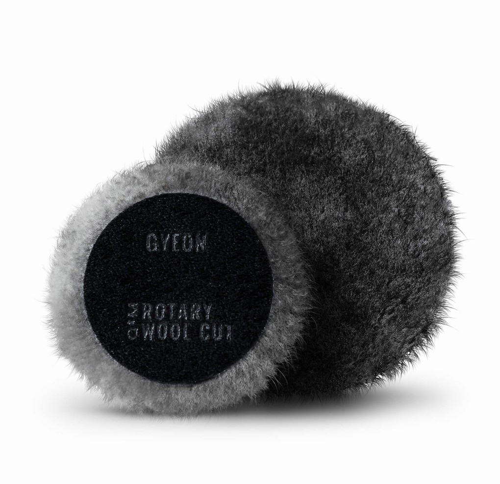 GÓI 2-PHỚT MÁY ĐÁNH BÓNG ĐỒNG TÂM NHỎ GYEON Q²M Rotary Wool Cut 80mm (2-pack)