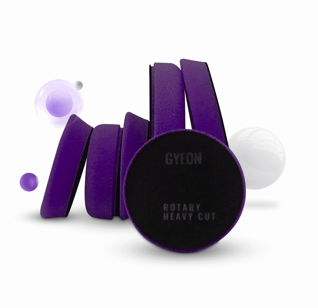 PHỚT MÁY ĐÁNH BÓNG ĐỒNG TÂM LỚN GYEON Q²M Rotary Heavy Cut 145mm x 25mm